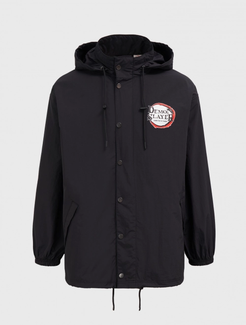 Áo khoác gió unisex người lớn in hình Demon Slayer