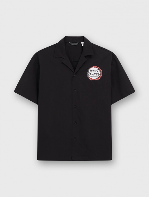 Áo sơ mi unisex người lớn hình in Demon Slayer