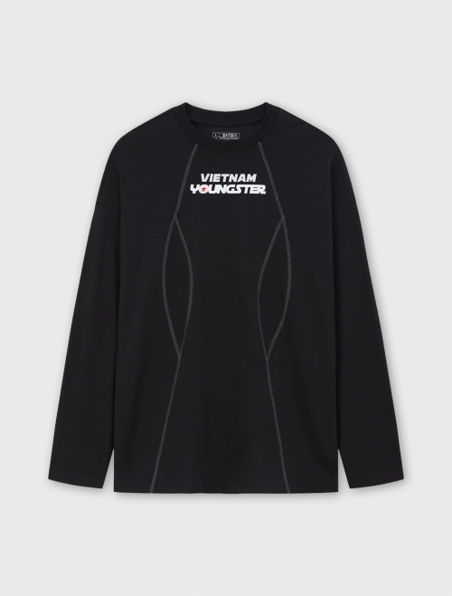 Áo thun tay dài unisex người lớn Youngster