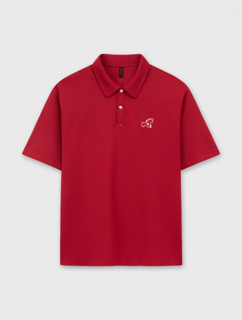 Áo polo tay ngắn unisex người lớn Ngọ Nghiêng