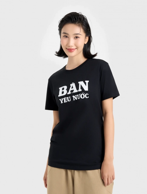 Áo phông unisex người lớn có hình in
