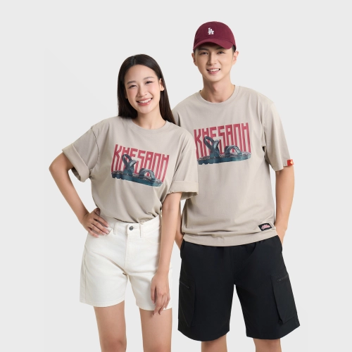 Áo phông unisex người lớn in chữ Khe Sanh