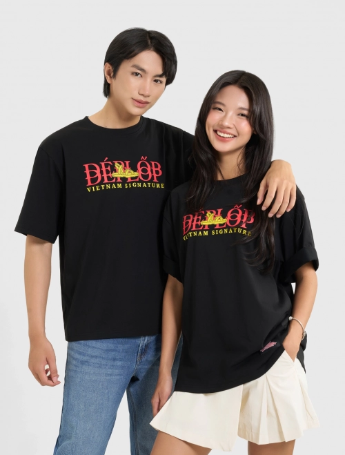 Áo phông unisex người lớn in chữ Khe Sanh