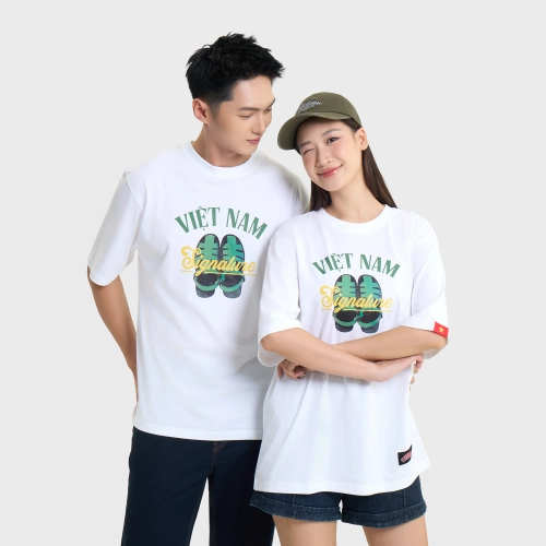 Áo phông unisex người lớn in chữ Khe Sanh