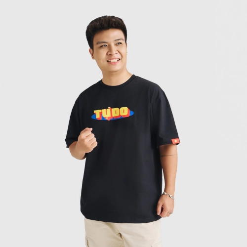 Áo phông unisex người lớn typo Độc Lập - Tự do - Hạnh phúc