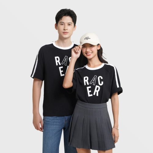 Áo phông unisex người lớn cotton USA có hình in
