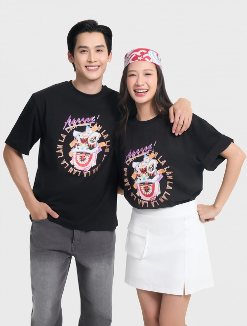 Áo phông unisex người lớn Lân La