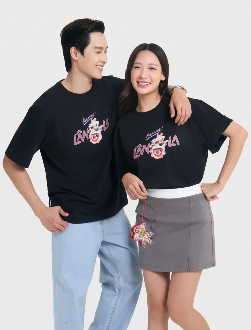 Áo phông unisex người lớn Lân La