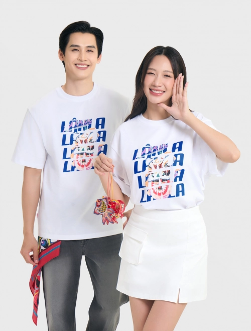 Áo phông unisex người lớn Lân La