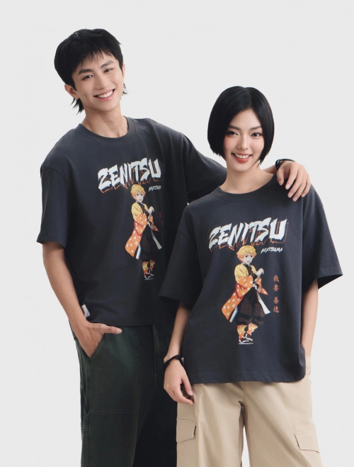 Áo phông unisex người lớn cotton có hình in