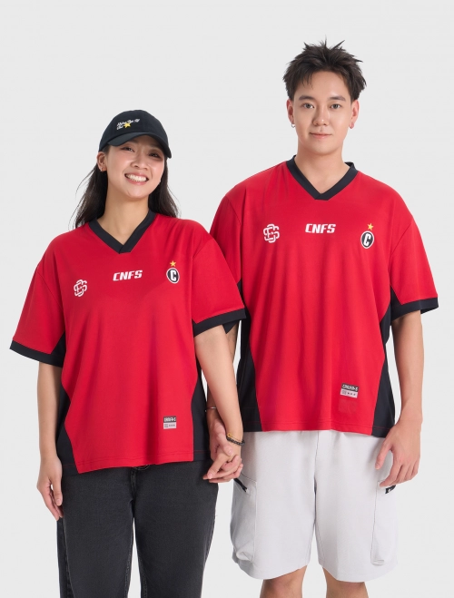 Áo Jersey Boxy Unisex Người Lớn Sao Vàng