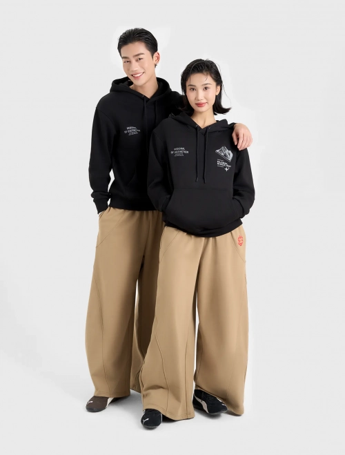 Áo nỉ unisex người lớn cotton USA có hình in