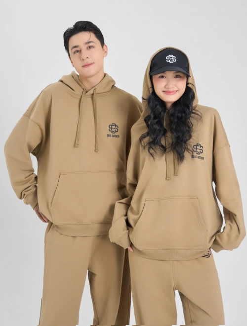 Áo nỉ có mũ unisex người lớn Canifa S Kết nối tự hào dáng relax