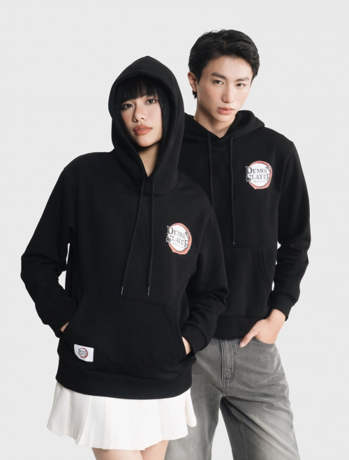 Áo nỉ có mũ cào lông unisex người lớn