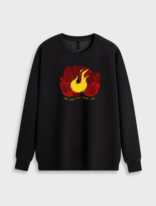 Áo nỉ unisex người lớn