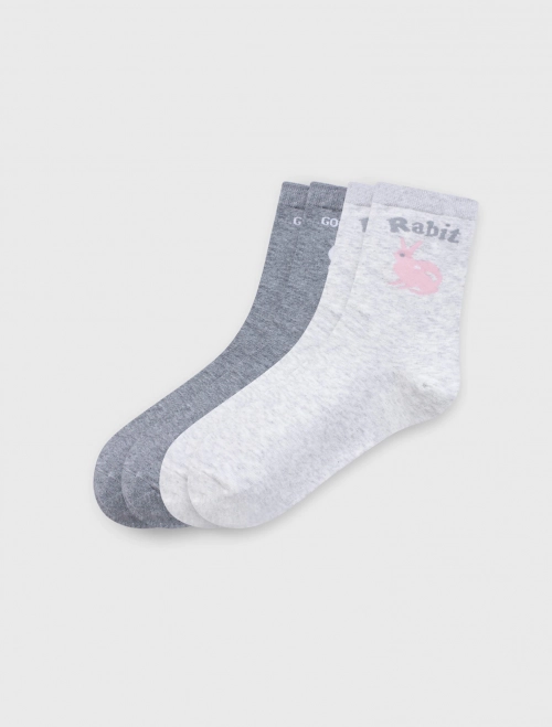 Combo 2 đôi tất nữ cổ cao