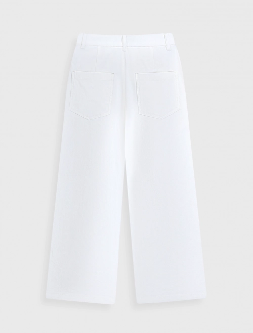 Quần khaki nữ dáng suông