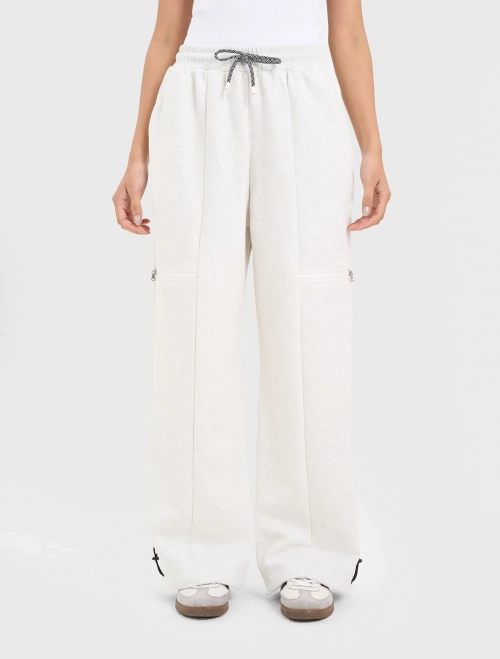 Quần nỉ nữ dáng suông