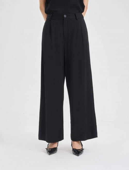 Quần dài nữ bamboo dáng suông