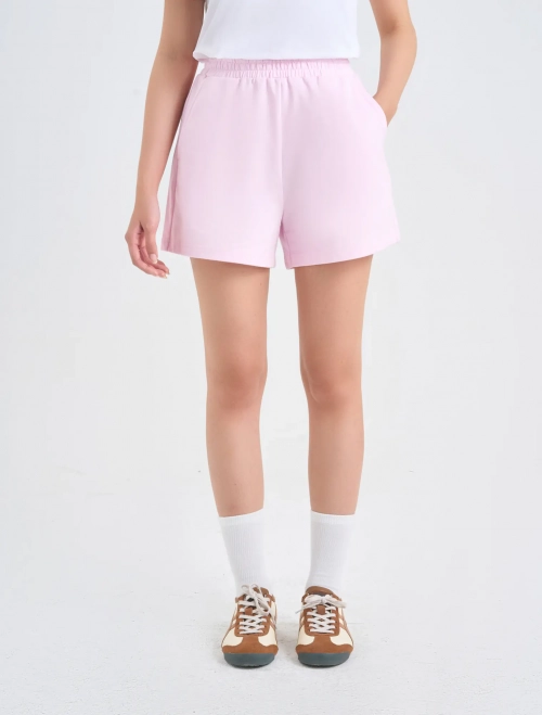 Quần soóc nữ cotton USA cạp chun