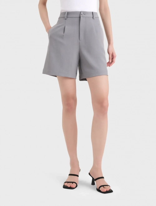 Quần soóc nữ dáng suông