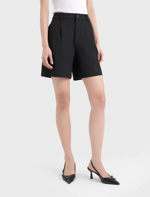 Quần soóc nữ dáng suông