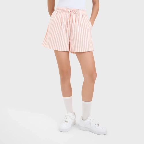 Quần soóc nữ cạp chun dáng suông