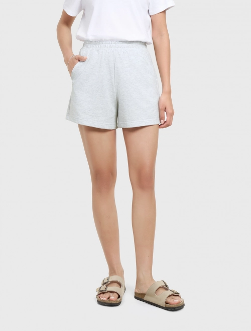 Quần shorts nữ basic cạp chun