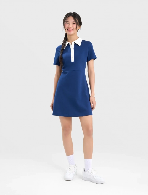 Váy liền nữ cotton USA dáng A