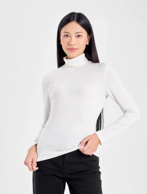 Áo giữ nhiệt nữ cổ lọ