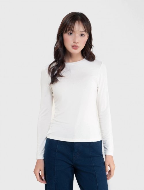 Áo giữ nhiệt nữ Heatplus cổ tròn