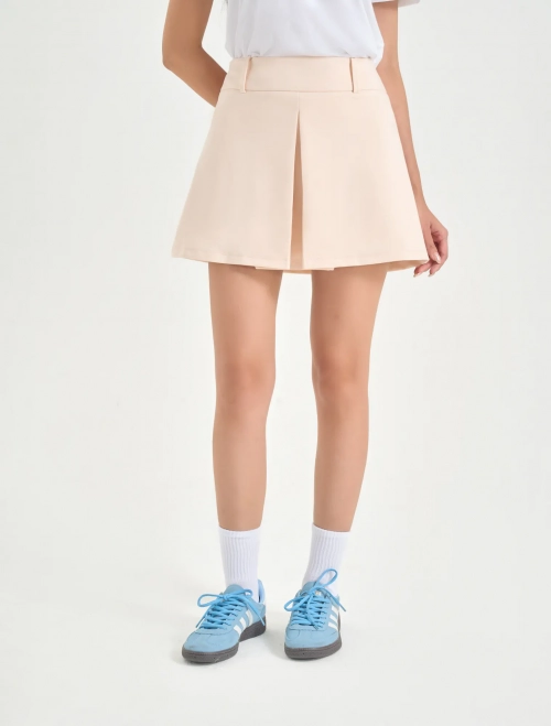 Chân váy nữ dáng ngắn có lót quần