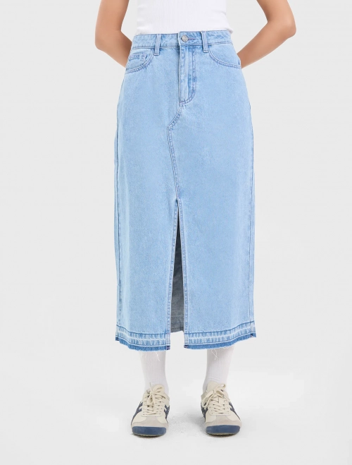 Chân váy jean nữ