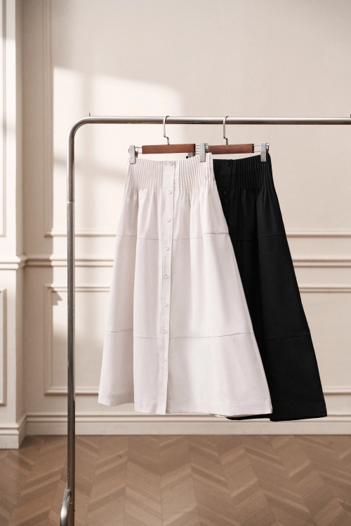 Chân váy Dài Khaki