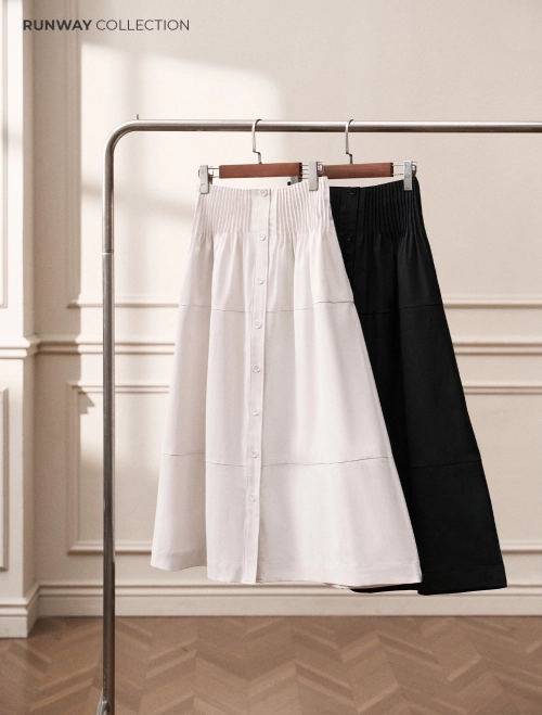 Chân váy Dài Khaki