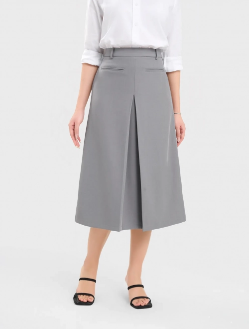 Chân váy nữ dáng A xếp ly