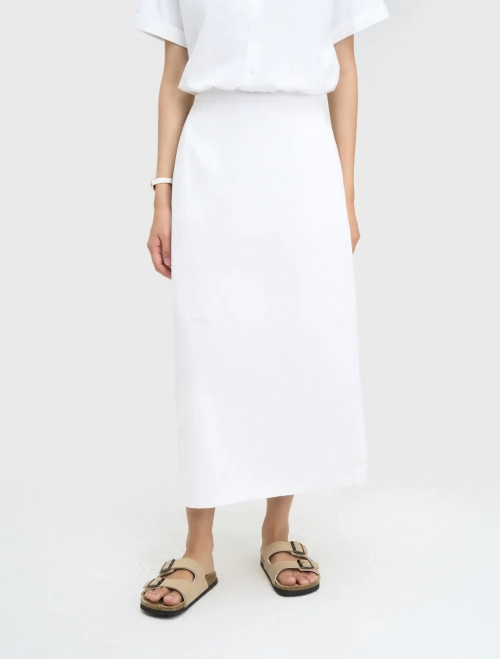 Chân váy nữ dáng suông có chun