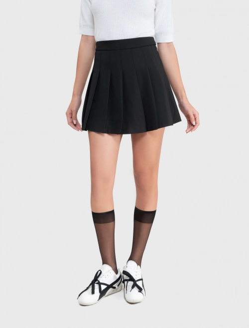 Chân váy nữ dáng xếp ly