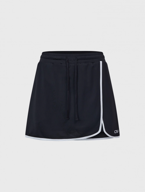 Chân váy nữ cạp cap dáng A ngắn | Wicking