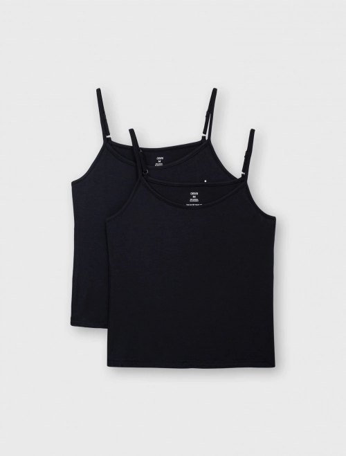 Combo 2 áo 2 dây nữ dáng slimfit