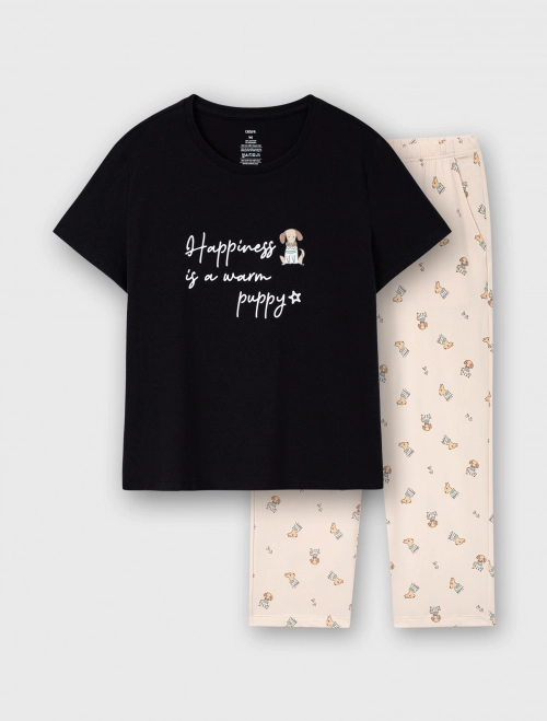 Bộ mặc nhà nữ có hình in | Oeko-Tex