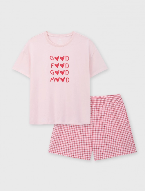 Bộ mặc nhà nữ cotton