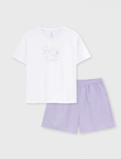 Bộ mặc nhà nữ cotton