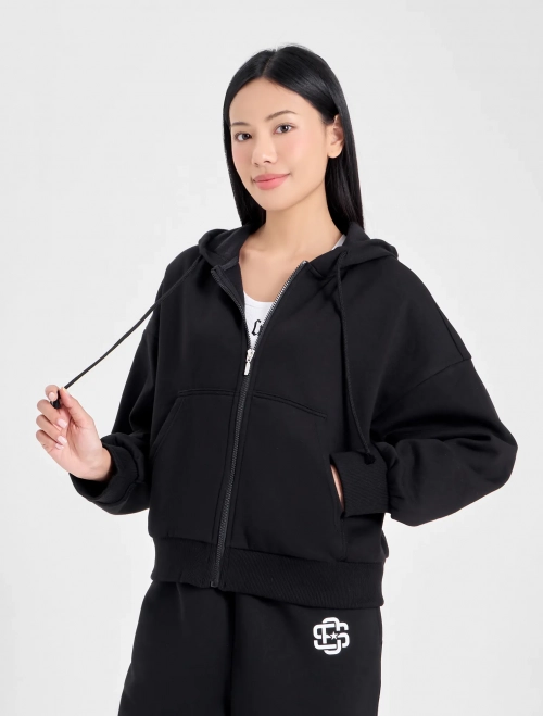 Áo khoác nỉ nữ cotton USA