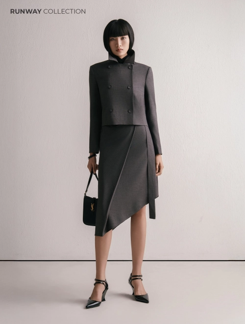 Áo Blazer Crop Nữ