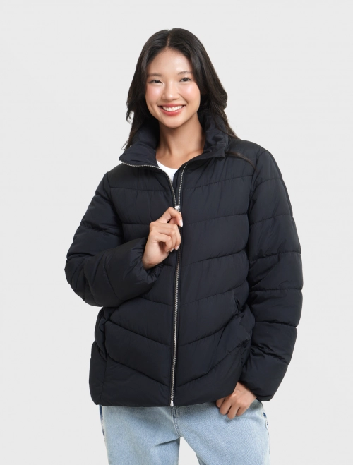 Áo khoác chần bông nữ chống thấm nước