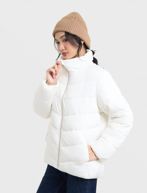 Áo khoác chần bông nữ chống thấm nước