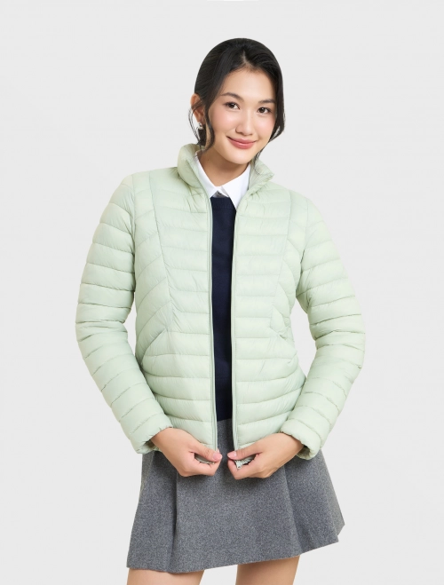 Áo khoác chần bông nữ chống thấm nước