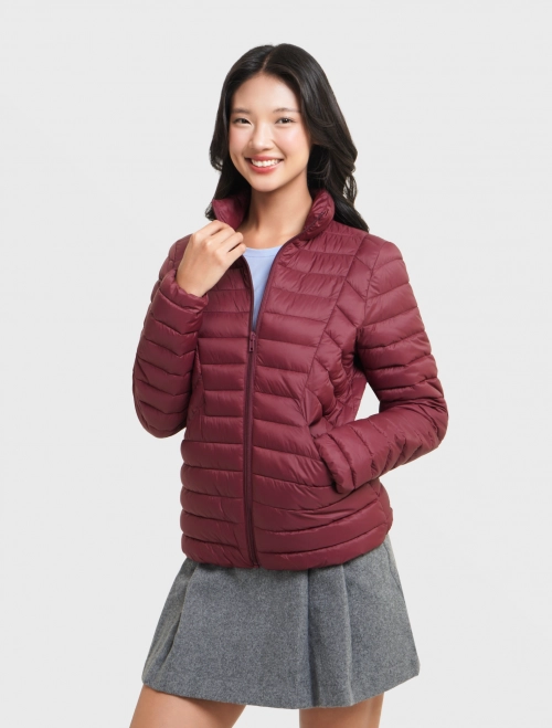 Áo khoác chần bông nữ