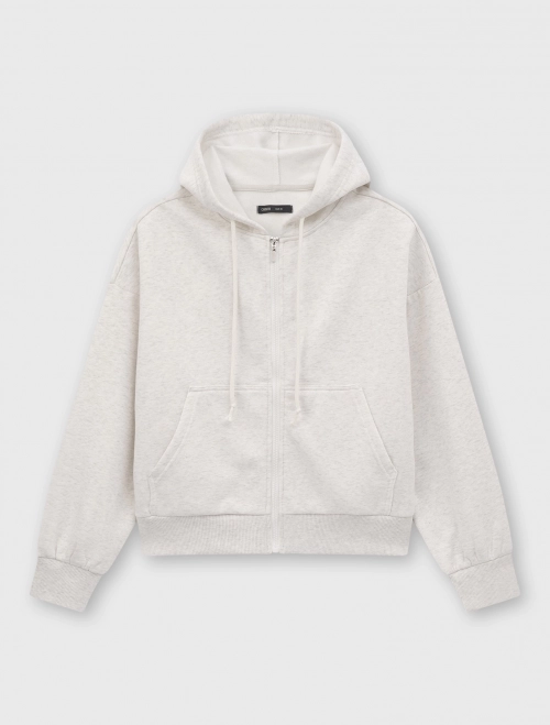 Áo khoác nỉ có mũ nữ